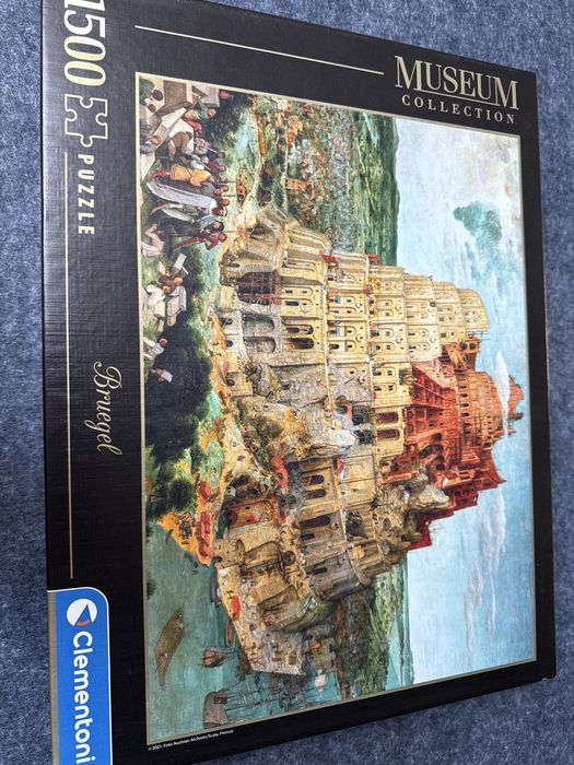 Cudnie wykonany Puzzel Bruegel 1500 elementow
