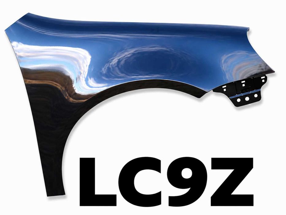 błotnik przedni vw golf 5 prawy lc9z czarny hatchback nowy 03-09 rok wysyłka kurier zaprawka gratis