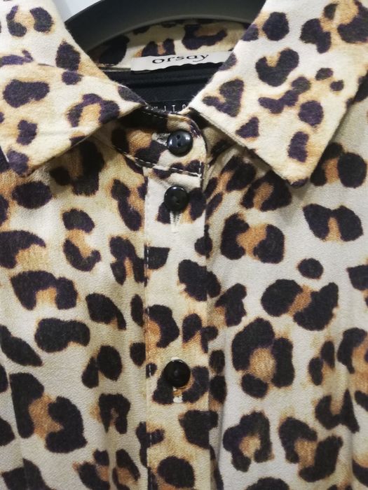 Sukienka panterka midi