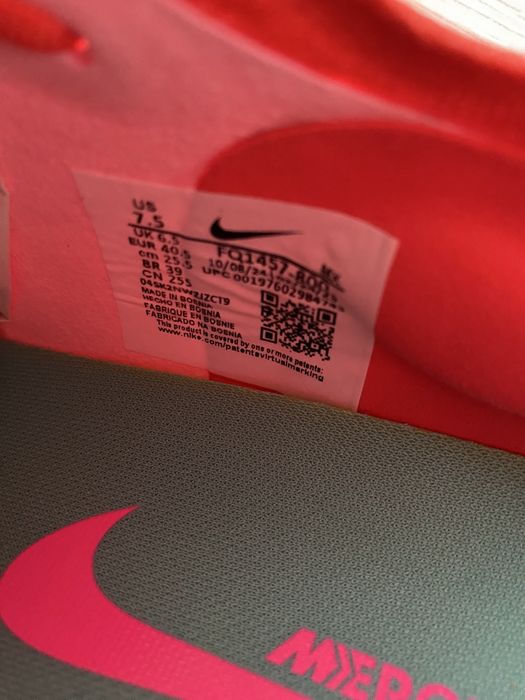 Korki Nike vapor 16 elite FG rozmiar 40,5