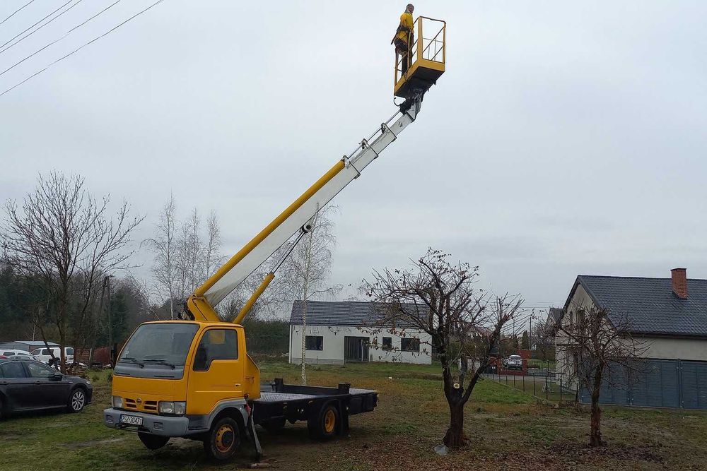 Usługi, Wynajem, podnośnik koszowy 22 m,zwyżka,dzwig,lekki