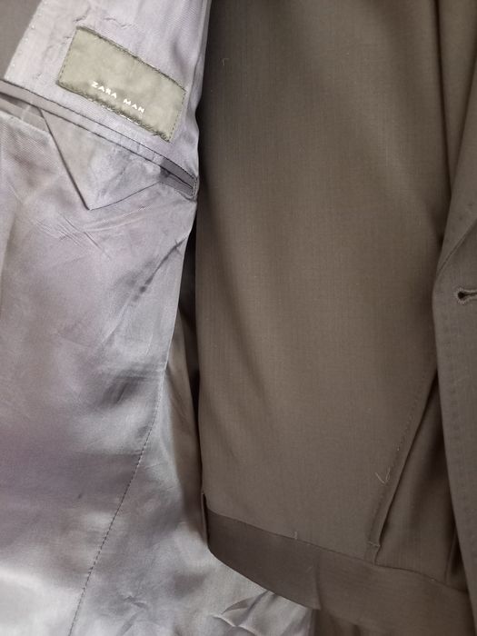 Fato homem da Zara, azul escuro. Usado 1 x