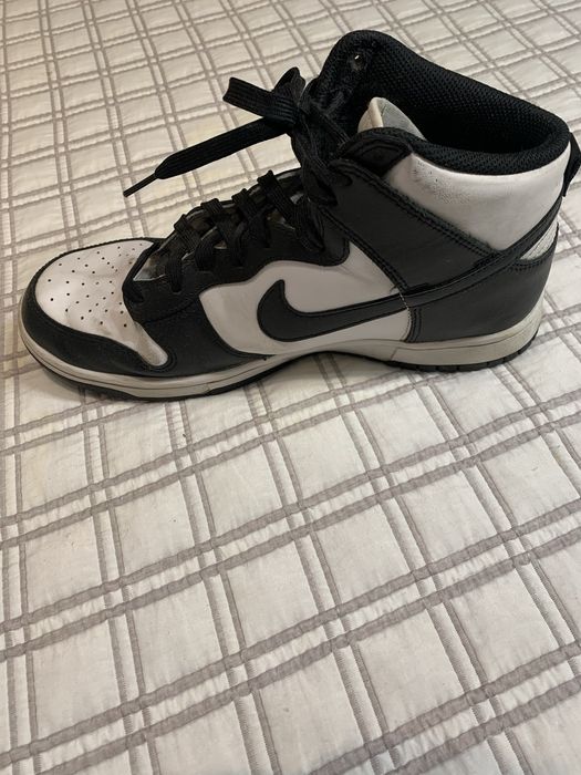 Кеди Nike Dunk High Black White Panda / кроссовки найк