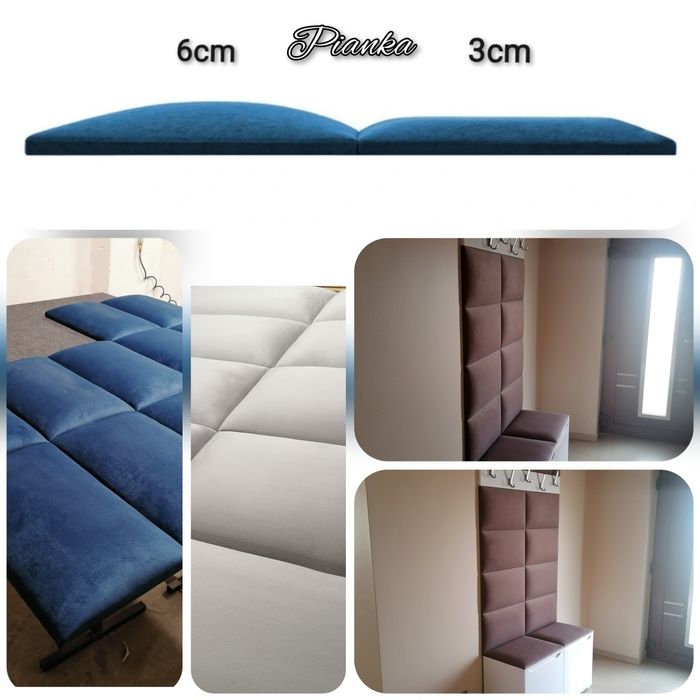 Panele tapicerowane 30x60 30x50cm 30x60cm Duża Gama kolorystyczna