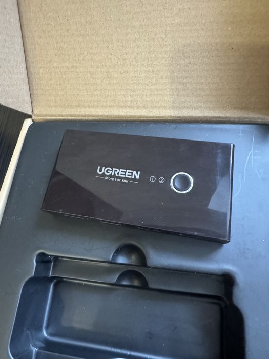 Комутатор Ugreen 2 In 4 Out USB 3.0 Switch Box (1.5 м) – чорний
