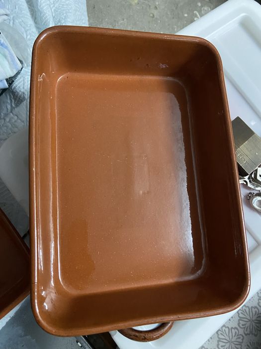 Tres tabuleiros de barro