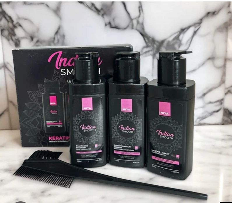Набор кератина для волос Indian smooth