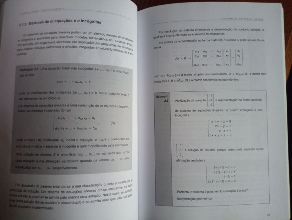 Livro Álgebra Linear Teoria e Prática