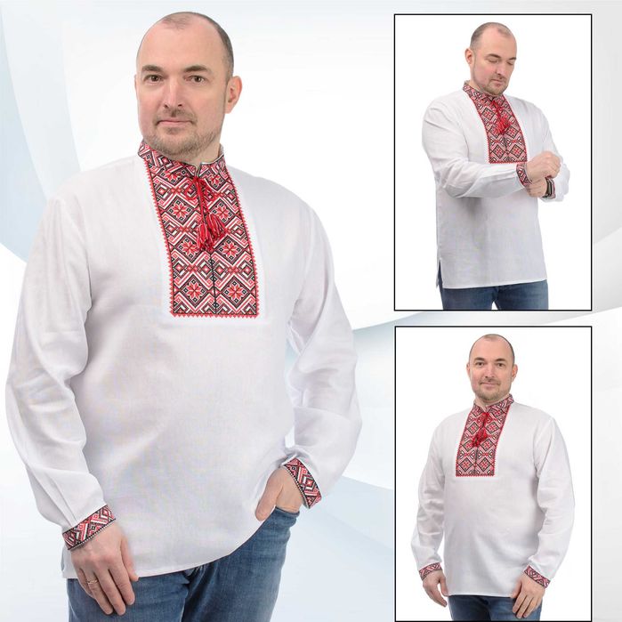 Мужская вышиванка (чоловіча вишита сорочка)