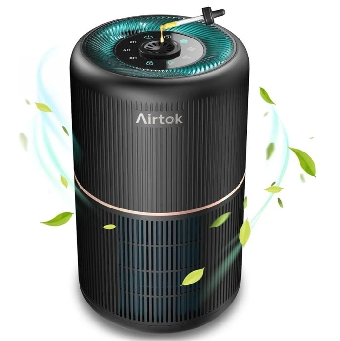 Oczyszczacz powietrza HEPA H13 z funkcją aromoterapii cichy 25dB timer
