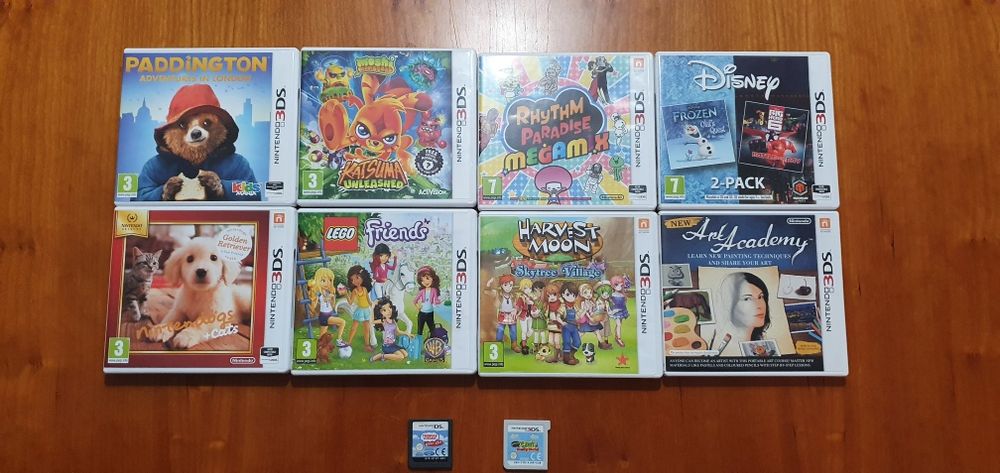 Jogos Nintendo 3DS como novas. 16 jogos em total