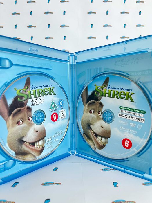 DVD Blu-Ray 3D Shrek