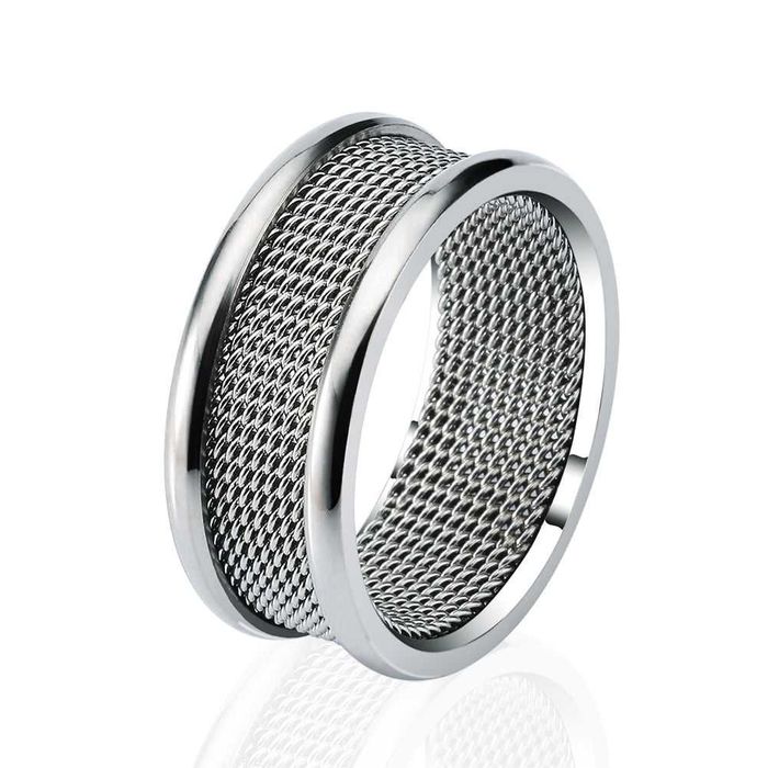 conjunto de 8 anéis em aço vários modelos