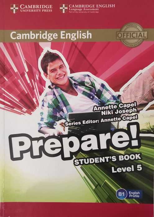 БУ пдручник Cambridge English Prepare! Level 5 Student's Book