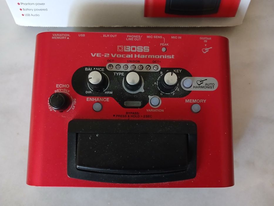 Boss VE-2- Vocal Harmonist