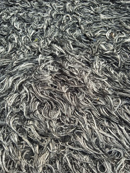 Tapete pelo alto maleável reversível 230x155