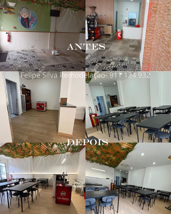 Remodelacao/Eletricidade/Pladur/Pintura etc.