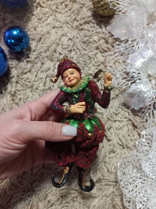 Квіти-прикраси на ялинку