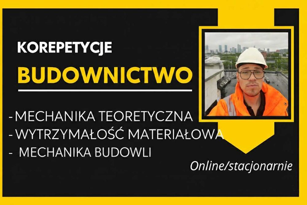 Korepetycje-Budownictwo-Projekty-Mechanika-wytrzymałość materiałowa