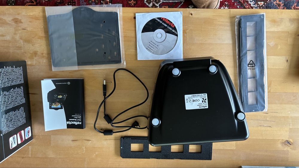 Scanner para slides e negativos