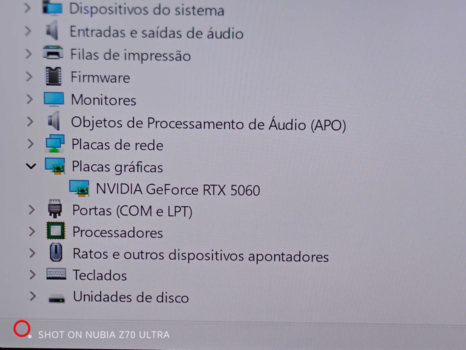 PC ASUS gaming i5 10ª geração RTX 5060