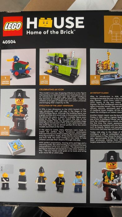 Zestaw kolekcjonerski Lego 40504 Kapitan Rudobrody Pirat