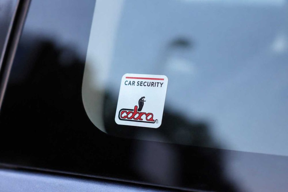 Autocolantes de Alarme para Vidro Carro - Dissuasores Anti Roubo