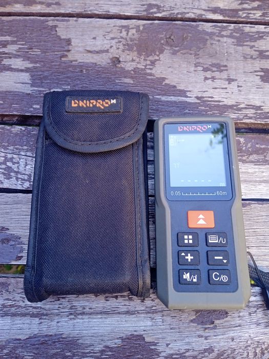 Лазерная рулетка Днипр-М. В эксплуатации совсем мало была,