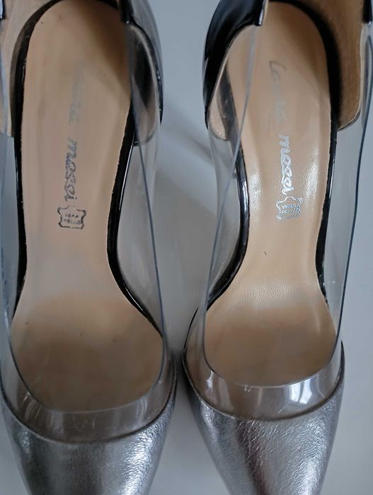 Buty wieczorowe na wysokim obcasie