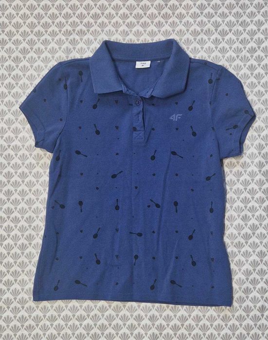 4F koszulka polo, polówka chłopięca, rozm. 152