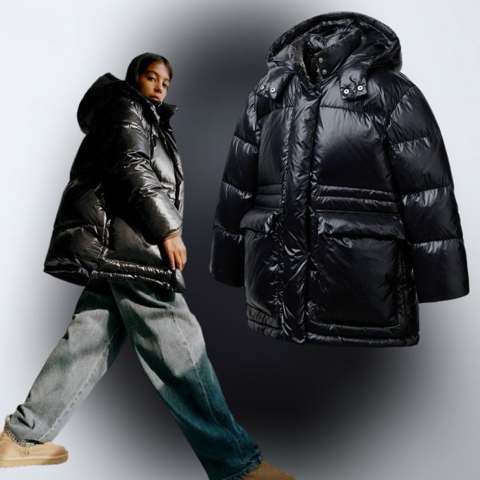 Пуховик на дівчину Zara 148 см (11/12 років)