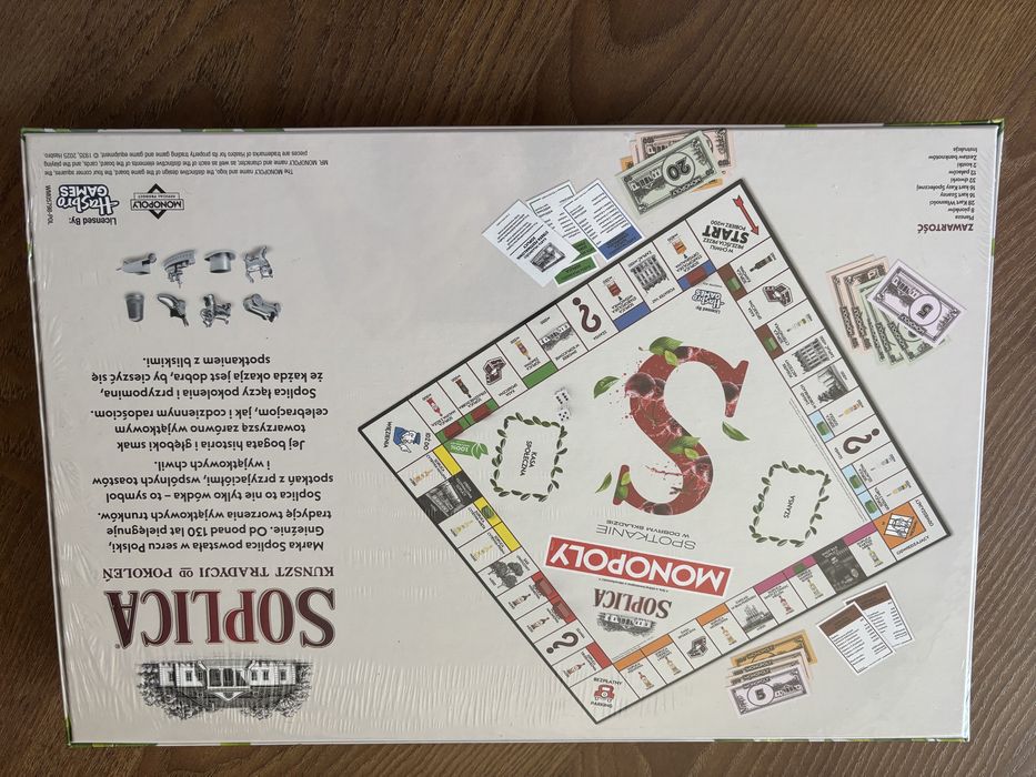 Nowa, limitowana edycja Soplica gry Monopoly