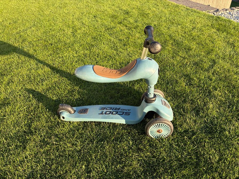Hulajnoga Scoot And Ride niebieska 2w1