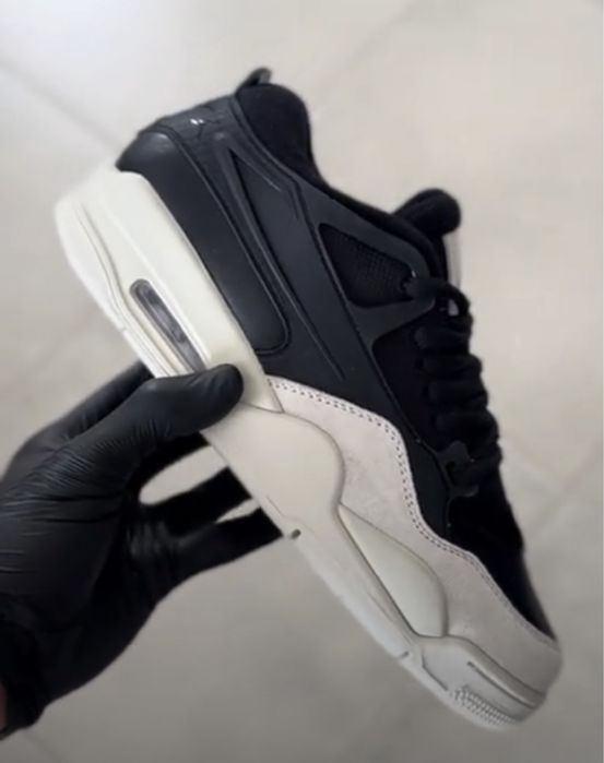 Air Jordan 4 RM Remastered Black Light Bone