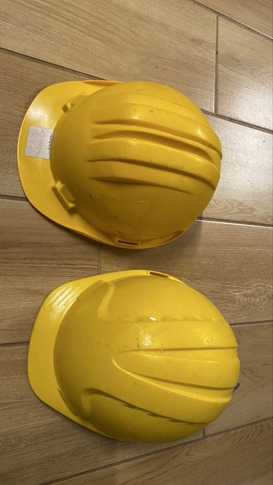 Kask budowlany żółty