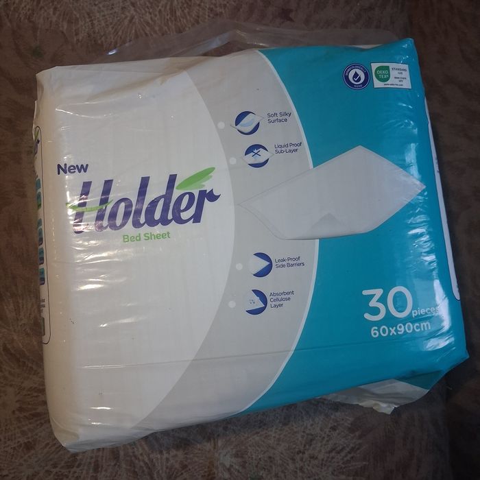 Пелюшки одноразові 60х90 см Holder Bed Sheet