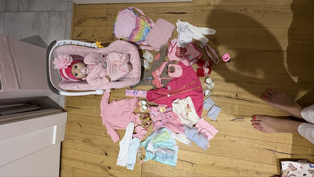 Zestaw ubranek nosildelko baby born baby annabell 42