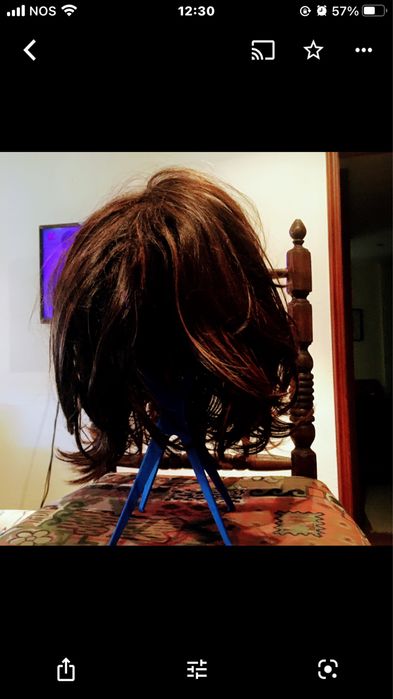 Perucas curtas cabelo natural