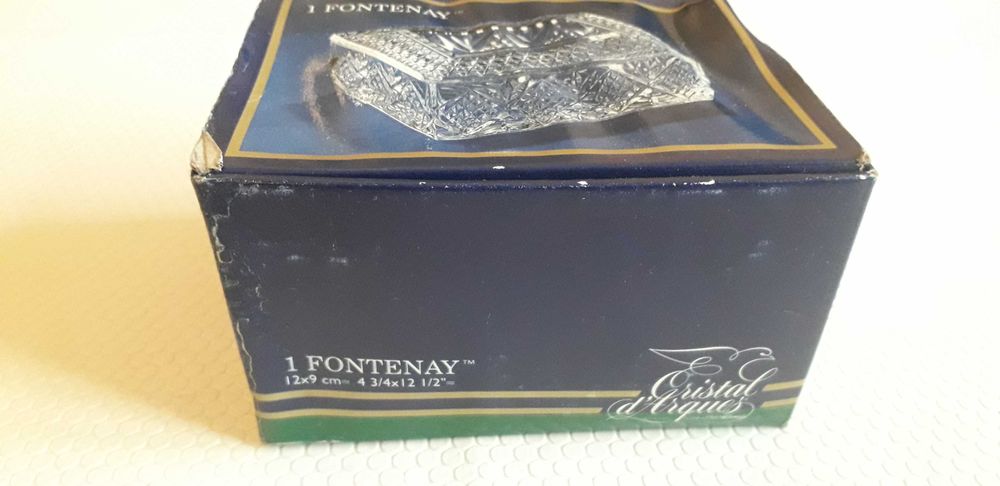 Caixa rectangular Cristal d'Arques