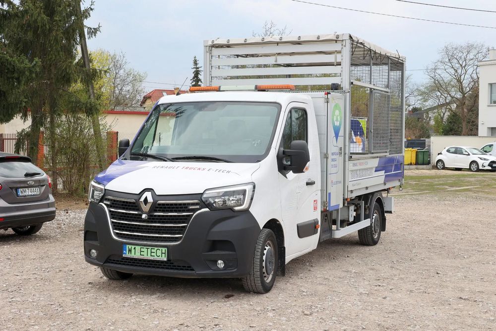 Renault Master  Wywóz odpadów / Śmieciarka / Skrzynia /*/ Pełne wyposażenie / Wywrotka