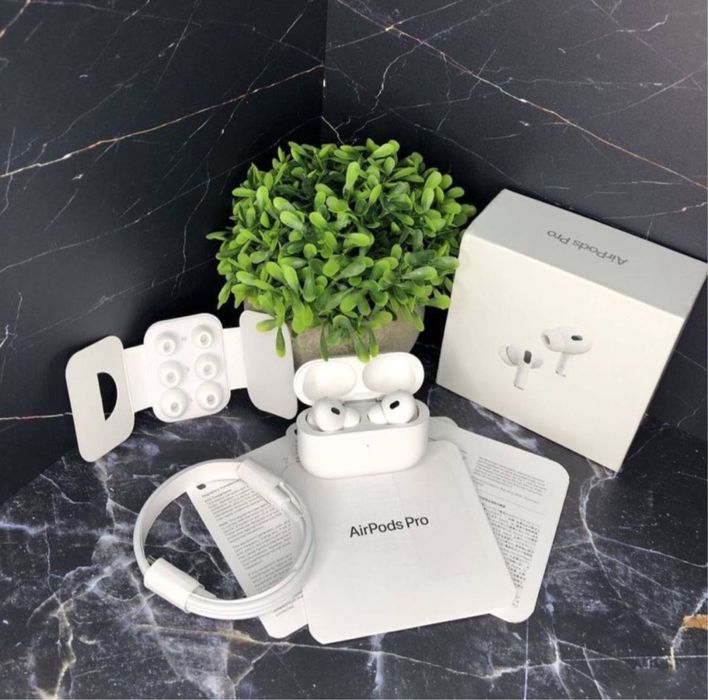 Навушники AirPods Pro 2 Повний 1:1 ЧІП Alroha 1562 + ПОДАРУНОК