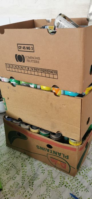 Colecção latas refrigerante vintage