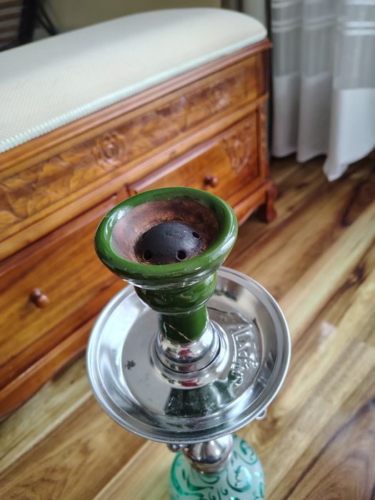Fajka wodna, Aladyn/ Shisha zielona stan dobry