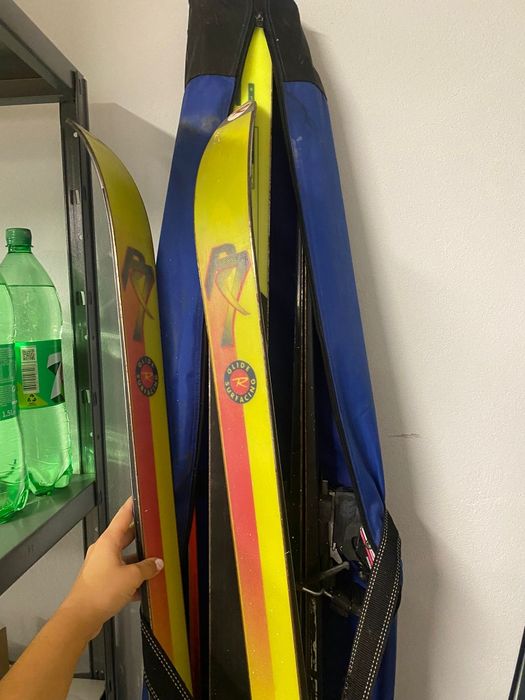 Pranchas se ski sem uso