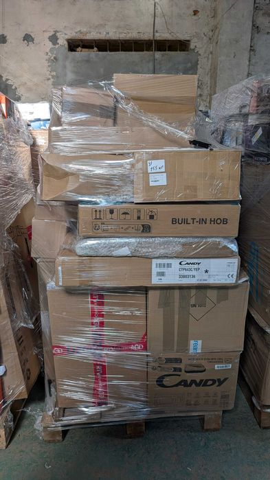 Мікс бокси палети  електроніка/техніка топ товар оптом на вагу 232 кг