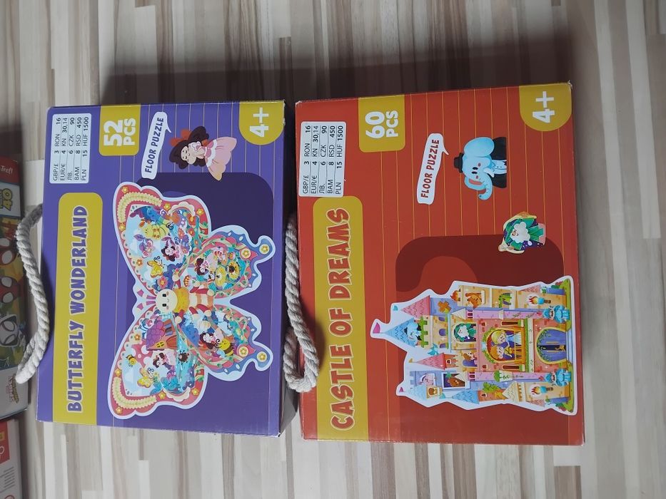 Puzzle, dwa opakowania