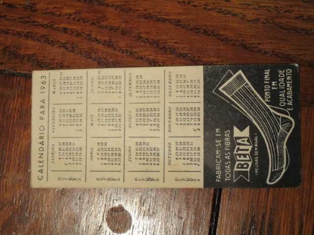 raro calendário  ano 1963 humoristico sexy