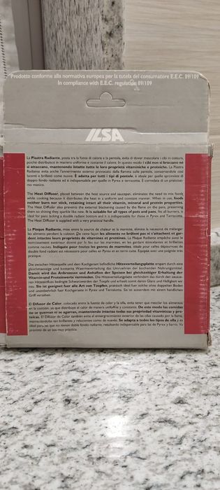 Placa difusora de calor para fogão a gás (nova)