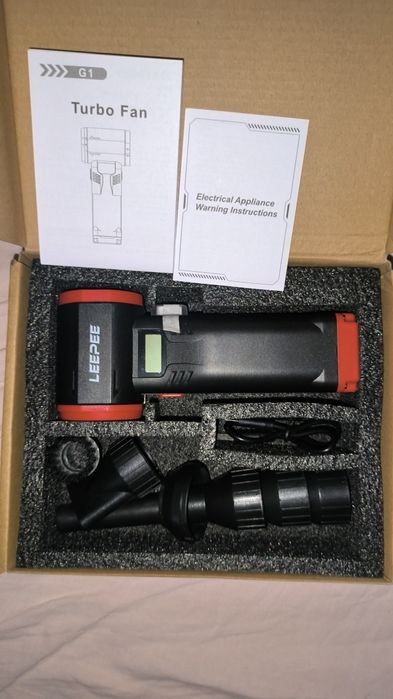 LeePee турбовентилятор на акумуляторі 450-500г