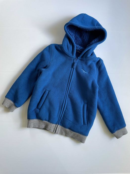 Тепла кофта Nutmeg 4-5 р. 104-110см (толстовка, худі, худи, меховушка)